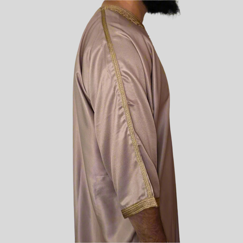 Premium Zip Gandoura | Moroccan Thobe