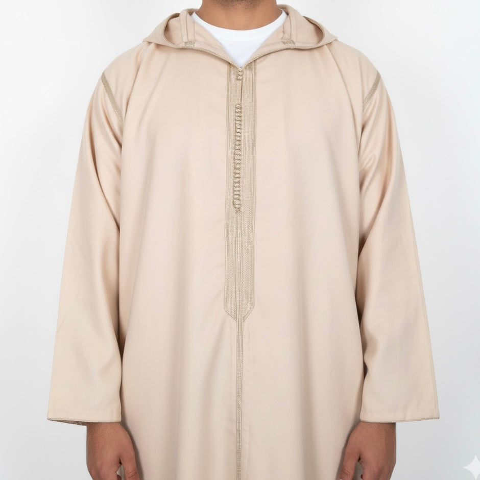 Premium Djellaba | Hooded Moroccan Thobe