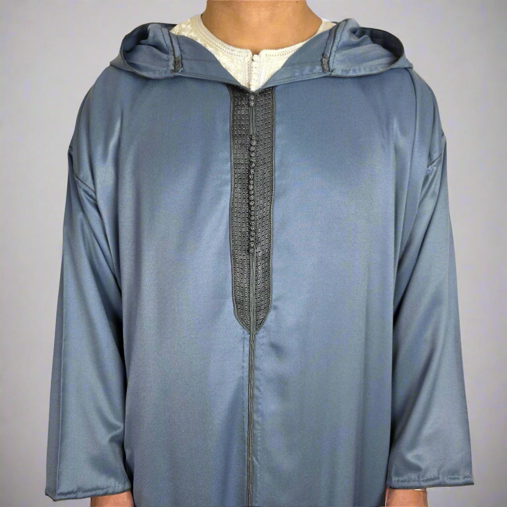 Essential Moroccan Djellaba | Hooded Moroccan Thobe