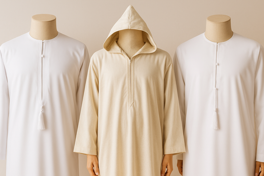 Complete Guide to Choosing the Right Thobe: Moroccan vs Omani vs Emirati