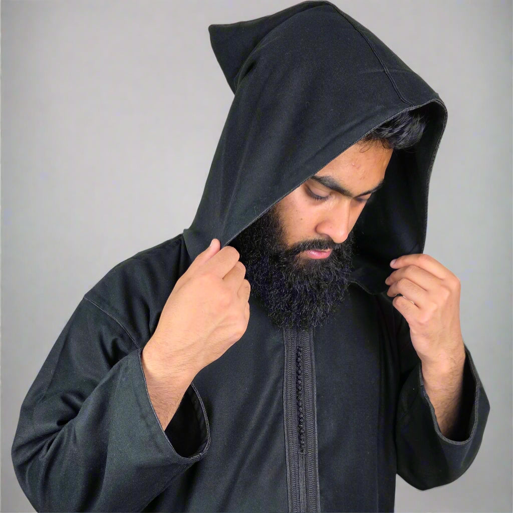 Formal Djellaba | Hooded Moroccan Thobe