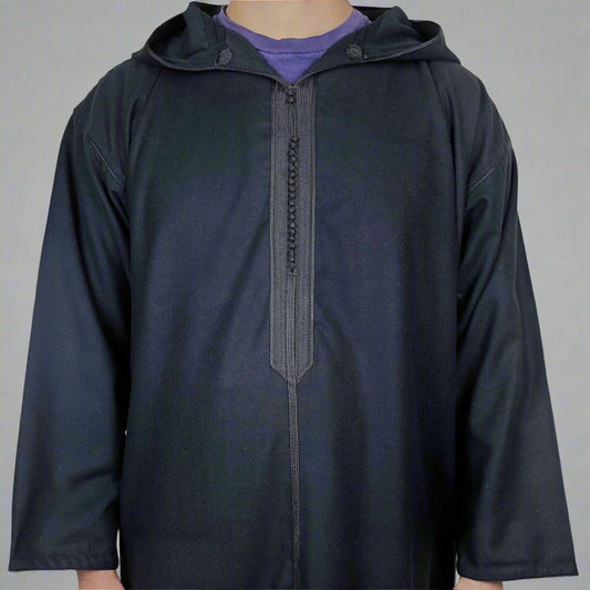 Formal Djellaba | Hooded Moroccan Thobe