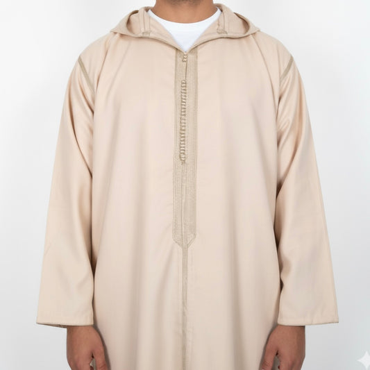 Premium Djellaba | Hooded Moroccan Thobe