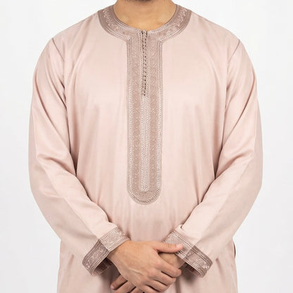 Moroccan Kaftan - Long Sleeve Moroccan Thobe