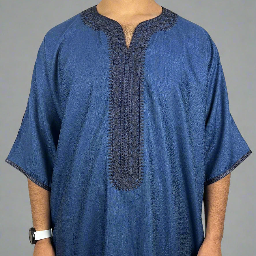 Premium Cotton Gandoura | Moroccan Thobe