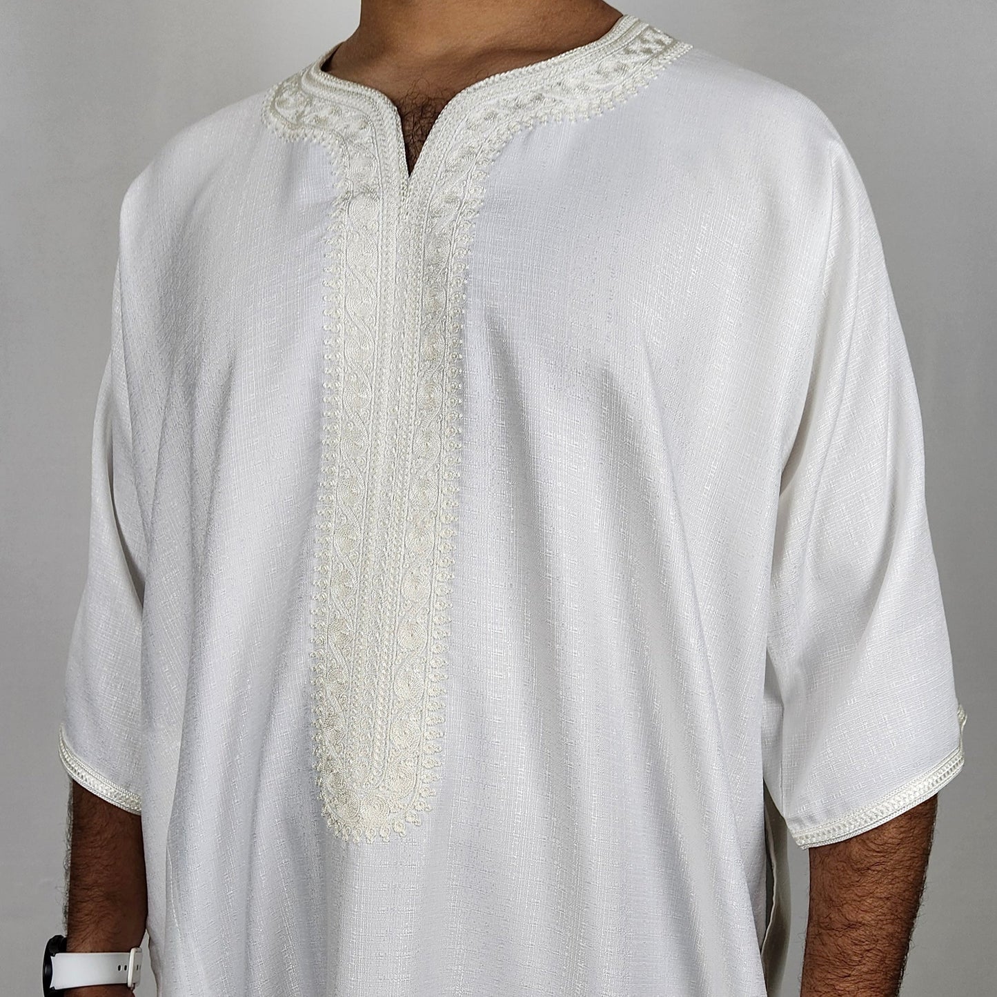 Premium Cotton Gandoura | Moroccan Thobe