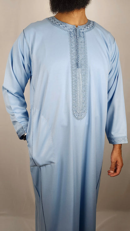 Premium Kaftan | "Sky"