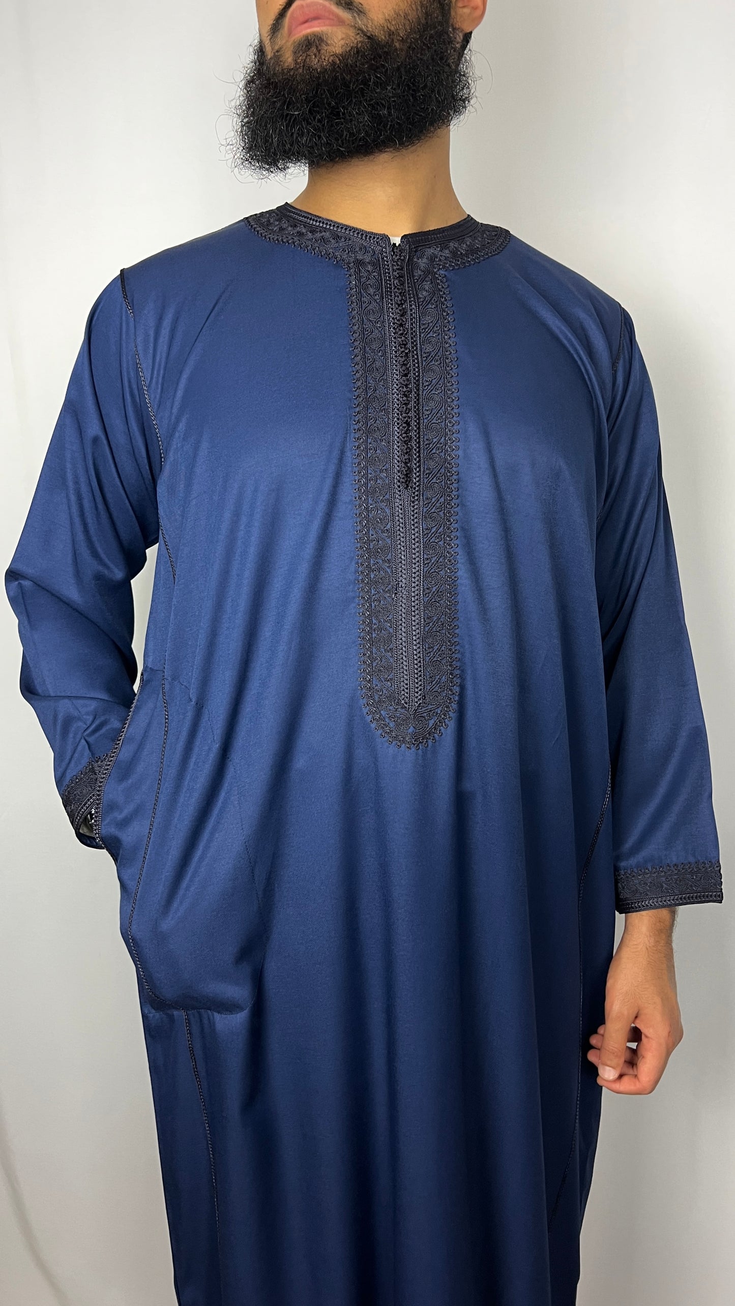 Premium Kaftan | "Navy"