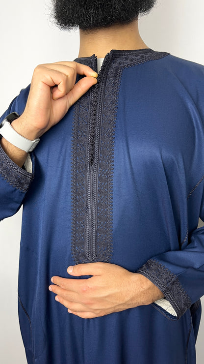 Premium Kaftan | "Navy"